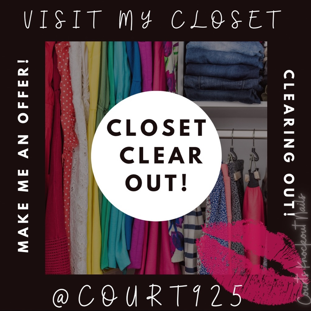 Closet Clearout!!